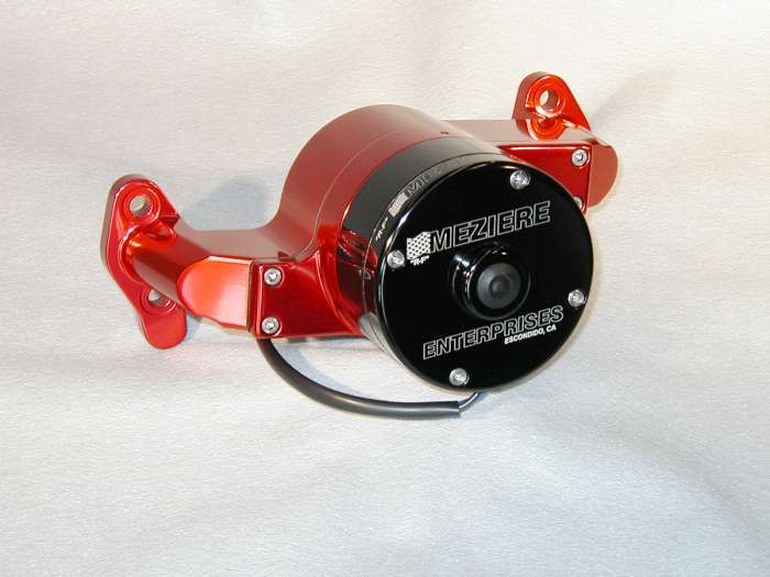 MEZIERE  SBC Billet Elec. W/P - Red  MEZWP101R