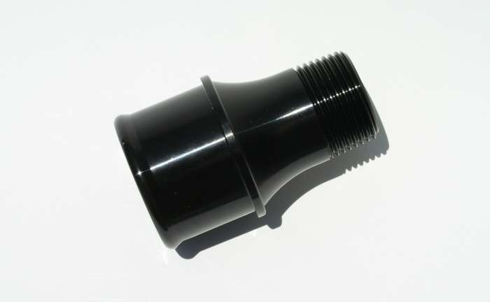 MEZIERE  1.75in Hose W/P Fitting  Black   MEZWP1175S