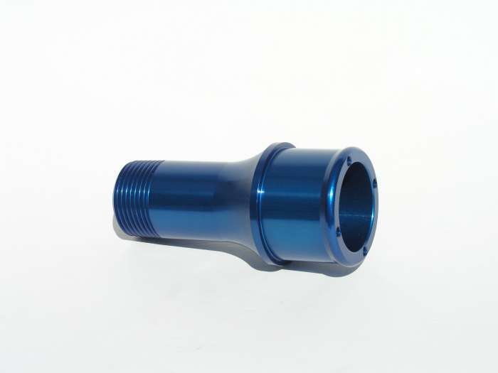MEZIERE  1.75in Hose Ext. W/P Fitting - Blue  MEZWP2175B