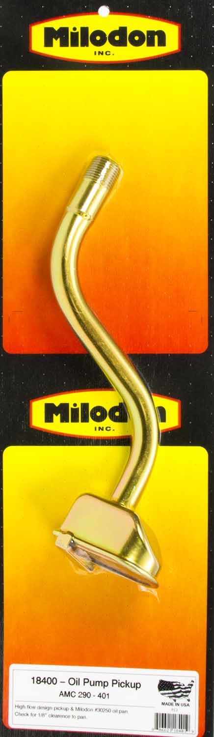Milodon Oil Pump Pick-Up MPN MIL18400 For AMC Pickup