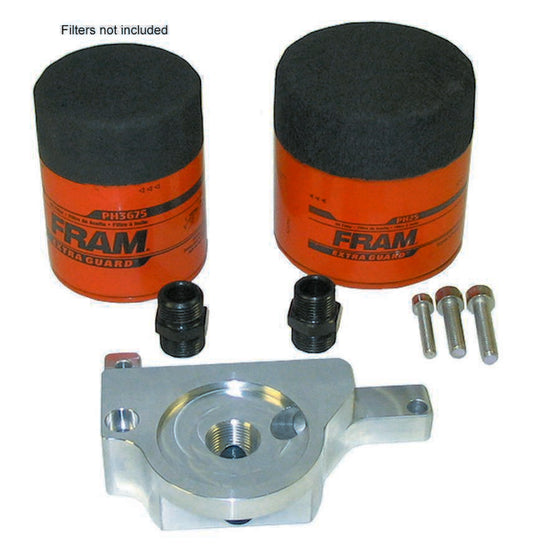 MILODON  Filter Mount - LS Oil Pan  MIL21580