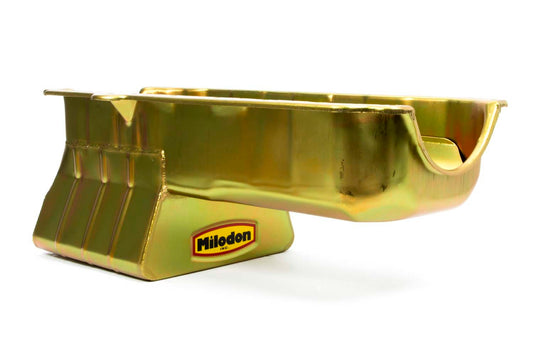 Milodon Oil Pan - SBC 6qt. RH Dipstick MPN MIL30907 For Chevy