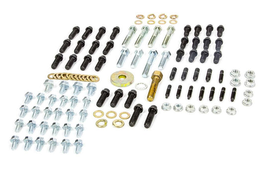 Milodon SBC Engine Fastener Kit w/o Head Bolts MPN MIL83001 For Chevy