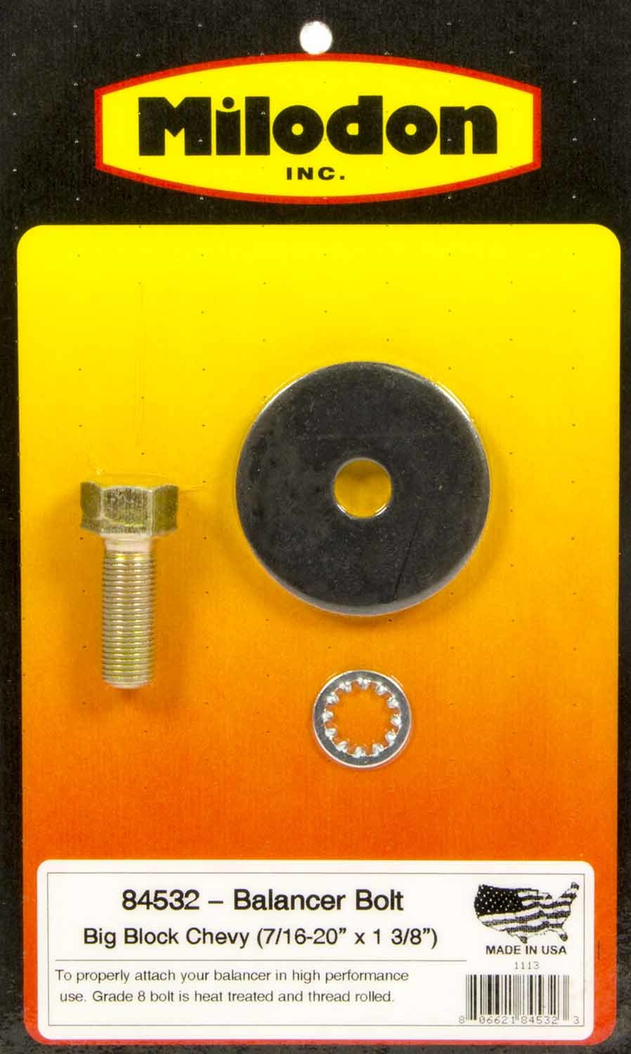 MILODON  Crank Bolt - BBC    MIL84532