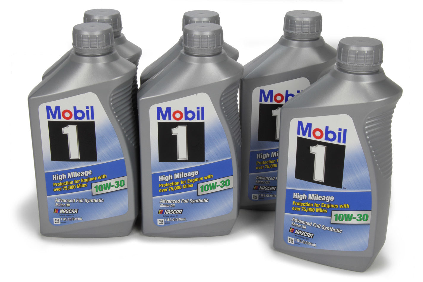 MOBIL 1  10w30 High Mileage Oil Case 6x1Qt Bottles   MOB103535