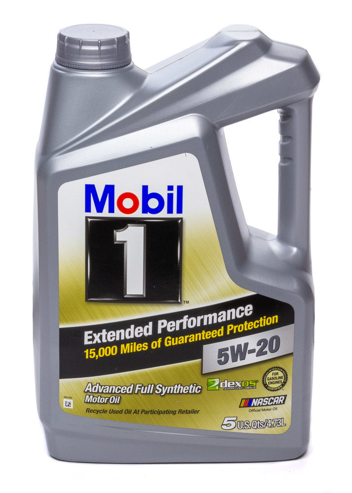 MOBIL 1  5w20 EP Oil 5 Qt Bottle Dexos   MOB120765-1