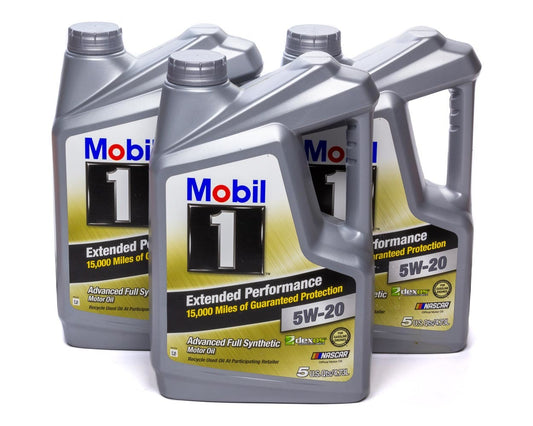 MOBIL 1  5w20 EP Oil Case 3x5 Qt Bottles Dexos   MOB120765