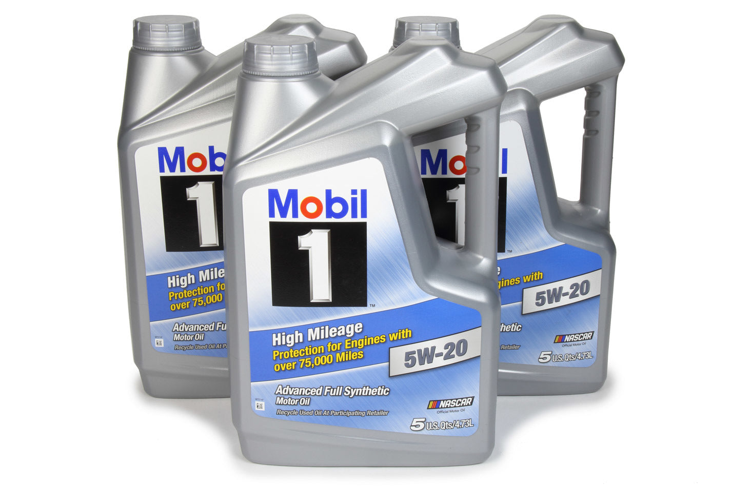 MOBIL 1  5w20 High Mileage Oil Case 3x5 Qt Bottles   MOB120768