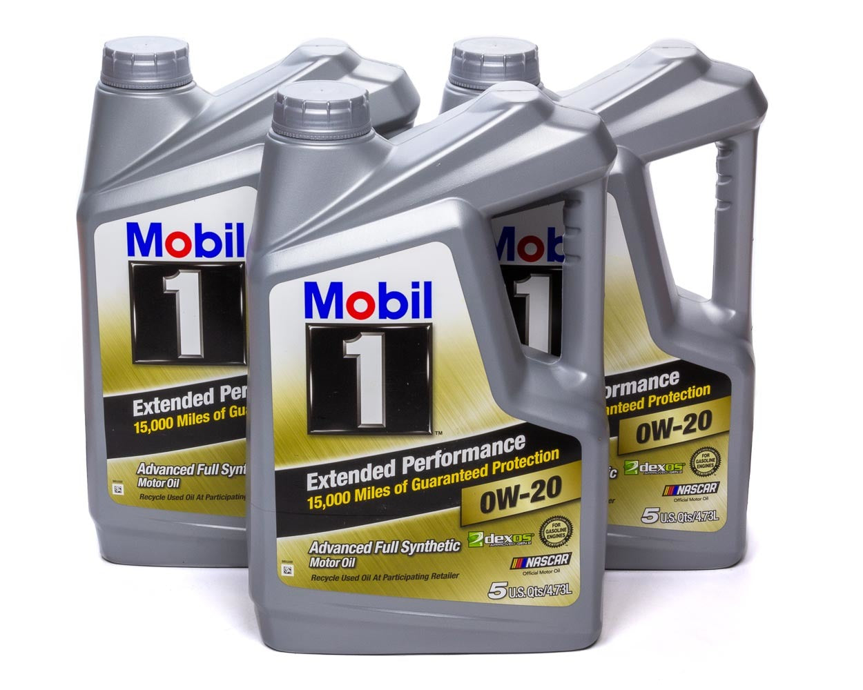 MOBIL 1  0w20 EP Oil Case 3x5 Qt Bottles Dexos   MOB120903