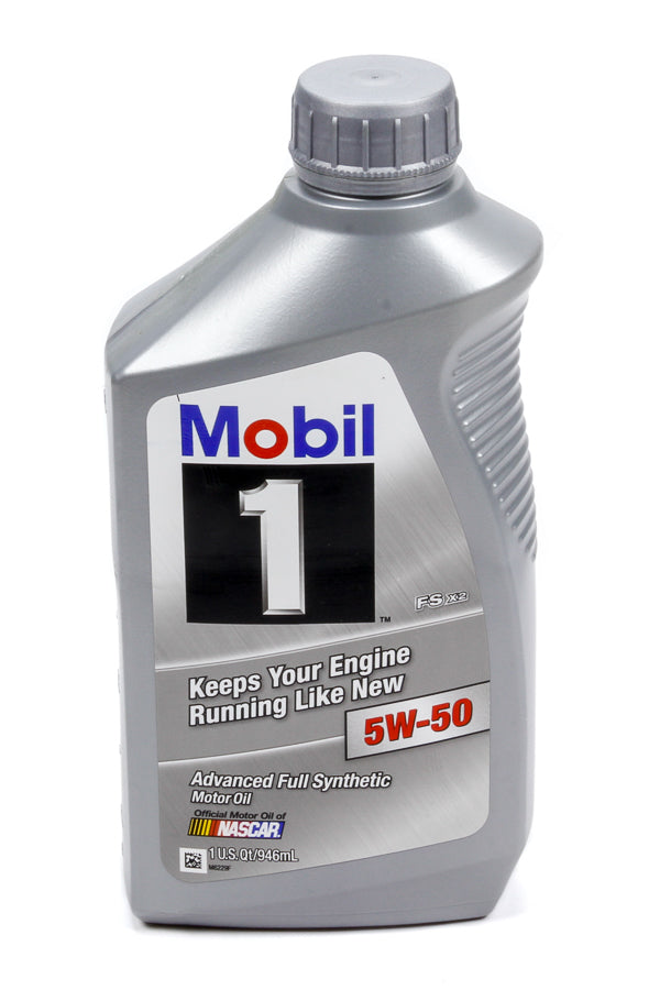 MOBIL 1  5w50 Synthetic Oil 1 Qt. FS X2   MOB122075-1