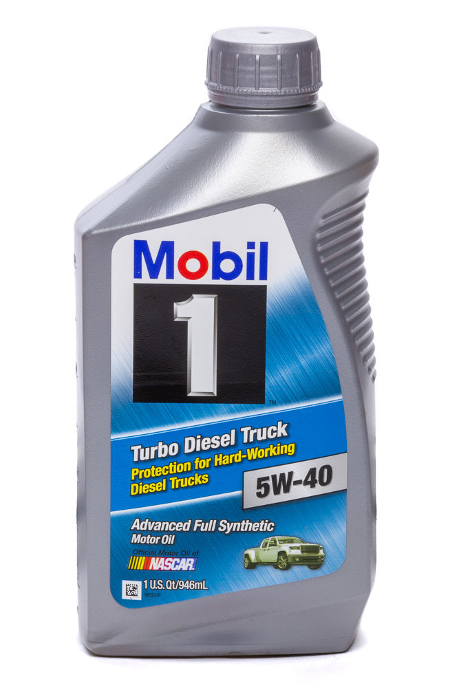 MOBIL 1  5w40 Turbo Diesel Oil 1 Qt   MOB122253-1