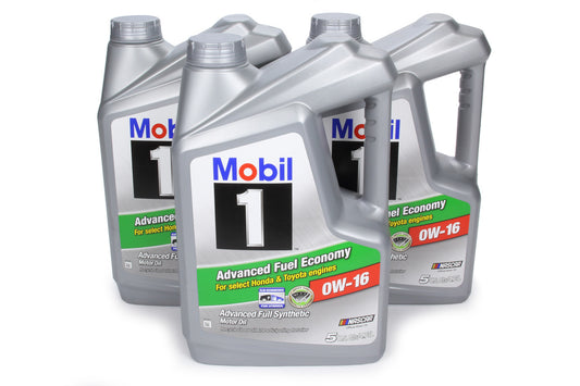 MOBIL 1  Mobil 1 Synthetic Oil 0w16 Case 3x5 Quart Jug  MOB124322