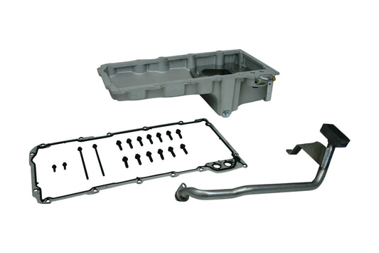 MOROSO  GM LS Swap Oil Pan Kit Cast Aluminum  MOR20105