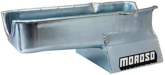 Moroso SBC Oil Pan - Kicked Out Sump 80-85 MPN MOR20200 For Chevy