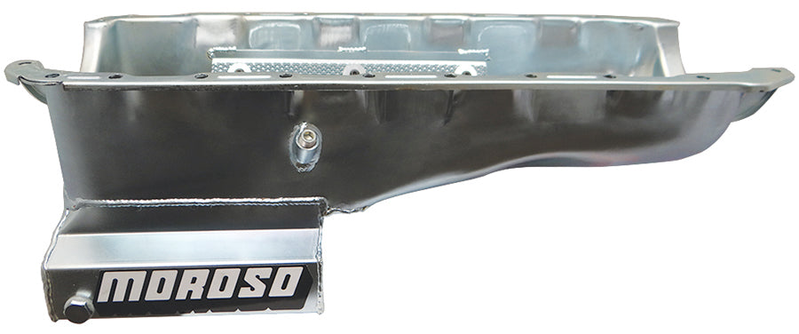 Moroso BBC 6qt Steel Oil Pan Gen IV GM A-Body Cars MPN MOR20416 For Chevy