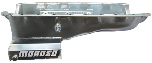 Moroso BBC 6qt Steel Oil Pan Gen IV GM A-Body Cars MPN MOR20416 For Chevy