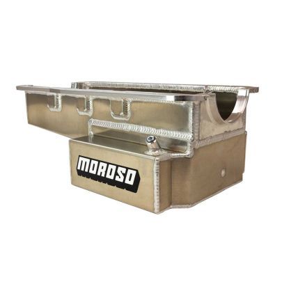 Moroso SBF Alm. Road Race Oil Pan Front Sump 351W MPN MOR20538 For Ford