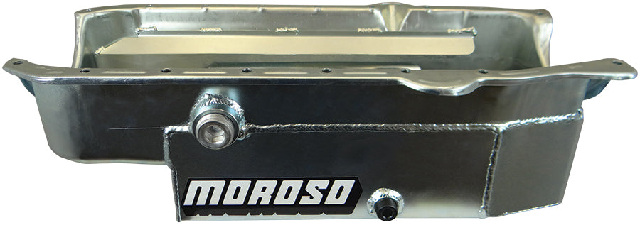 MOROSO  SBC 8qt CT Oil Pan - RH Dipstick 86-UP  MOR21327