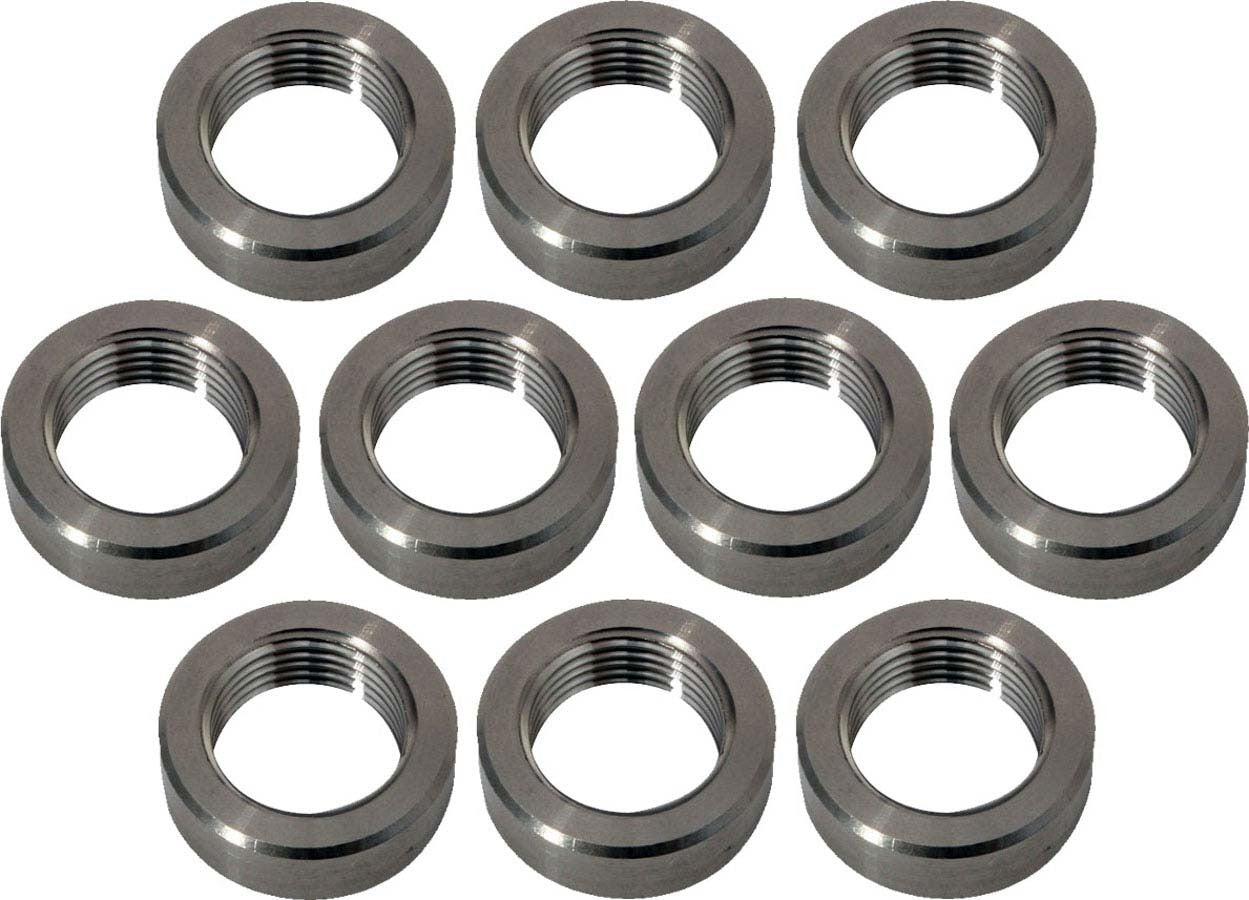 Moroso S/S Weld-In Qxygen Sensor Bungs (10) MPN MOR22733