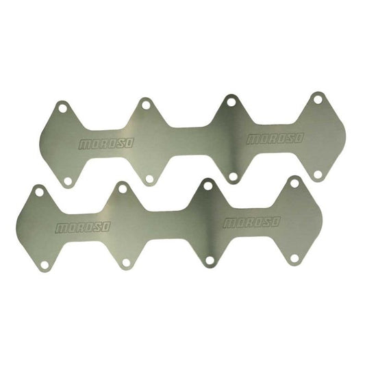 Moroso Storage Block Off Exh. Plates - Ford 4.6L/5.4L MPN MOR25170 For Ford