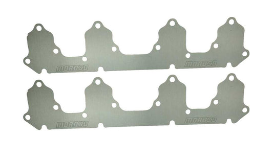 Moroso Storage Block Off Exh. Plates - BBF FE MPN MOR25172 For Ford FE-Series