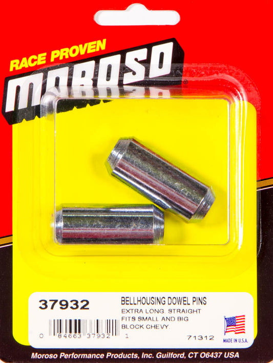 Moroso Bellhousing Dowel solid straight MPN MOR37932 For GM V6