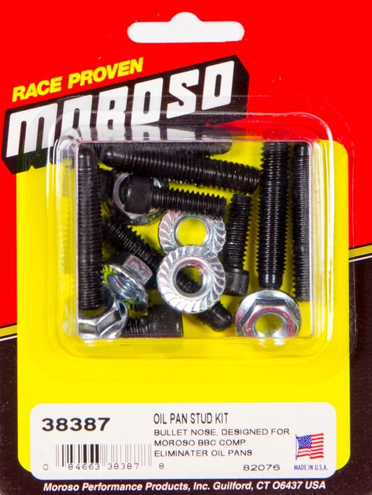 Moroso Bullet Nose Oil Pan Stud MPN MOR38387 For Chevy