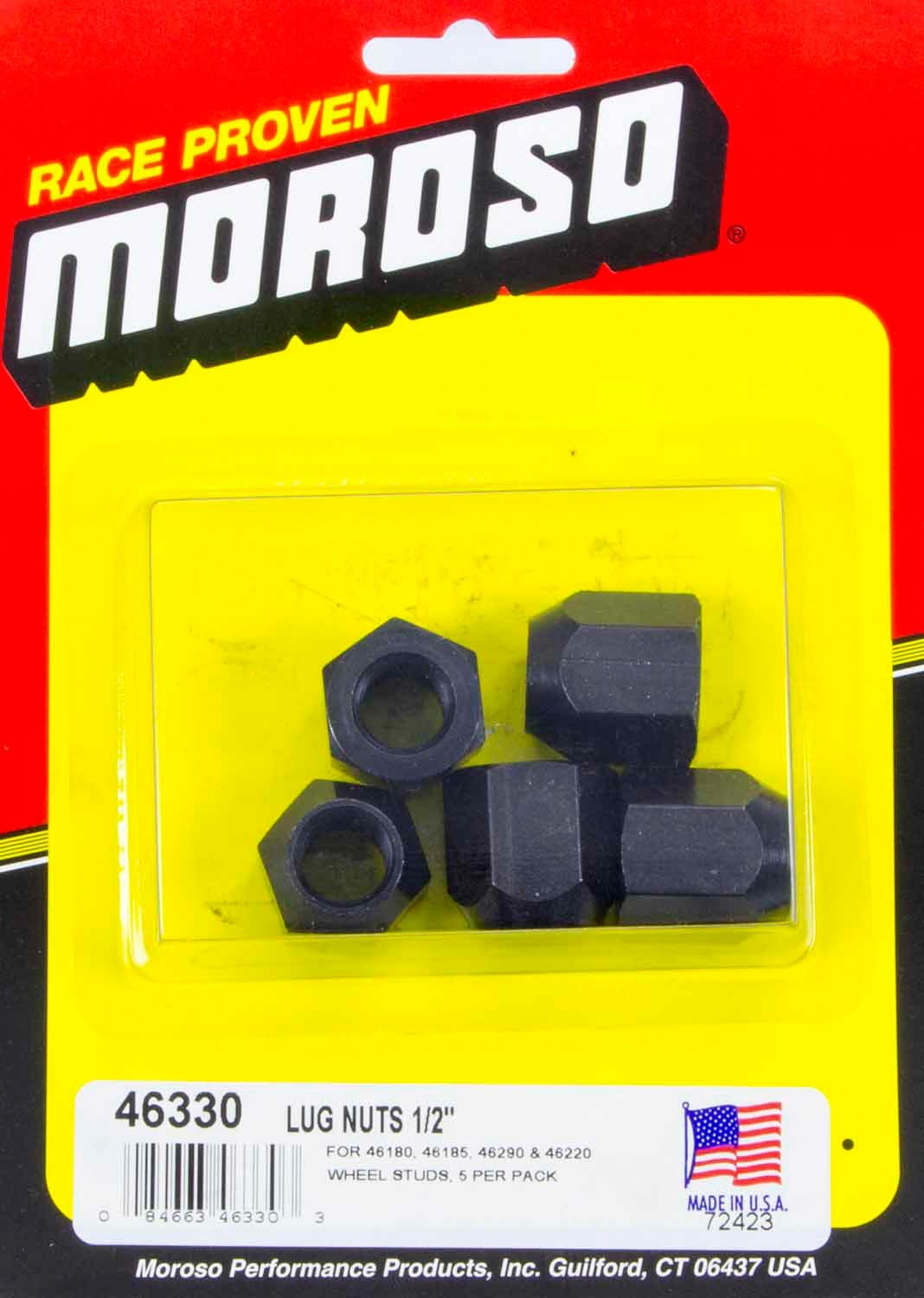 MOROSO  1/2-20 Lug Nuts (5pk)    MOR46330