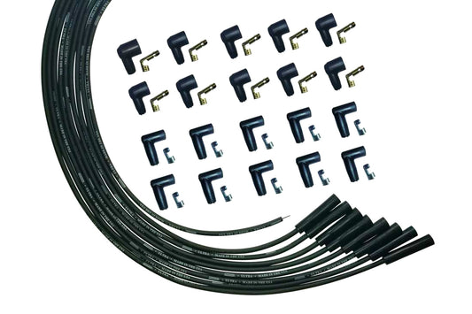 MOROSO  Ultra Plug Wire Set Universal V8 Black   MOR51000