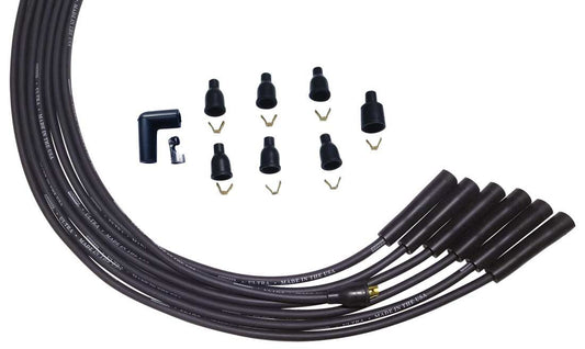 MOROSO  Ultra Plug Wire Set Universal 6-Cyl Black   MOR51003