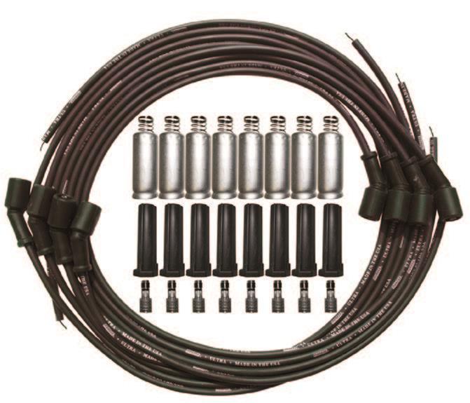 MOROSO  Ultra Plug Wire Set Universal GM LS Black   MOR51011