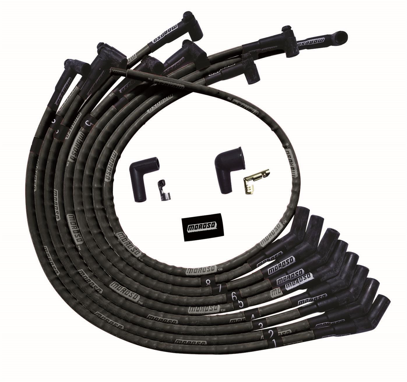 MOROSO  Ultra Plug Wire Set SBF 260-302 Black   MOR51570