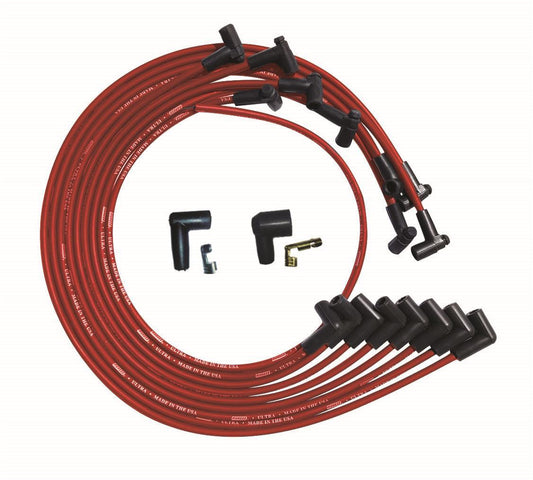MOROSO  Ultra Plug Wire Set SBC Under V/C Red   MOR52028