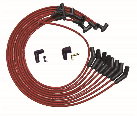 MOROSO  Ultra Plug Wire Set BBC Under V/C Red   MOR52045