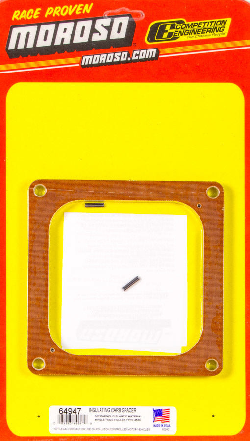 Moroso Phenolic 1/2in Open MPN MOR64947