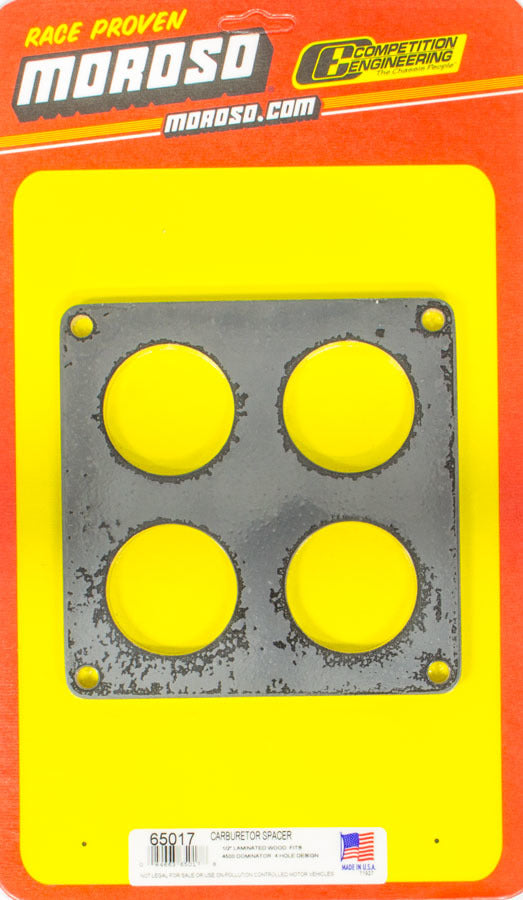 MOROSO  1/2in Wood Carb Spacer   MOR65017