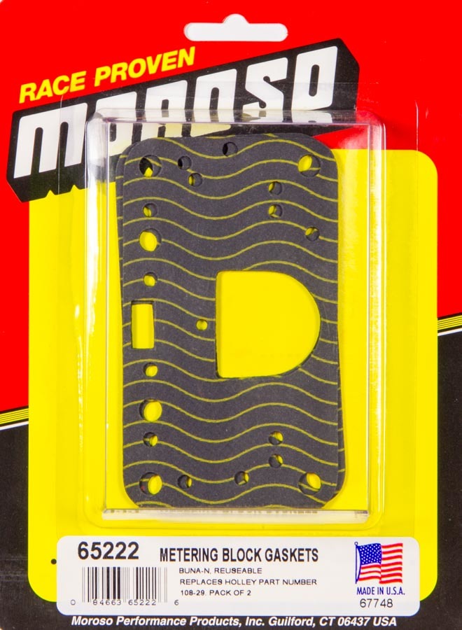 Moroso Neoprene Holley Gaskets MPN MOR65222
