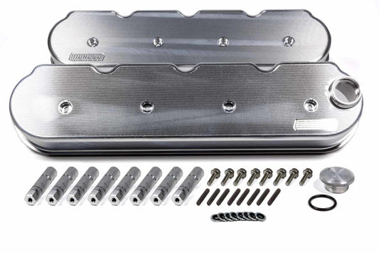 Moroso GM LS Billet Alm. Valve Covers 2.5in Tall MPN MOR68471 For GM LS-Series