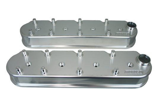 Moroso GM LS Billet Alm Valve Cover Set 2.5in Tall MPN MOR68493 For GM LS-Series