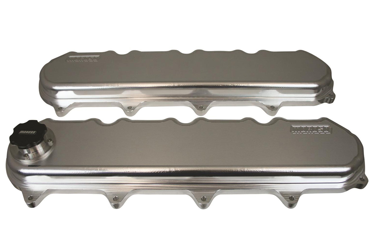MOROSO  GM LT1/LT4 Billet Valve Cover Set w/Oil Fill  MOR68495
