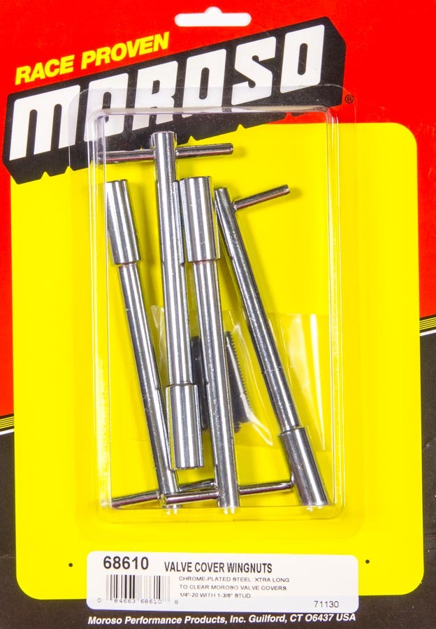 Moroso Chrome V. Cvr Wing Nuts MPN MOR68610