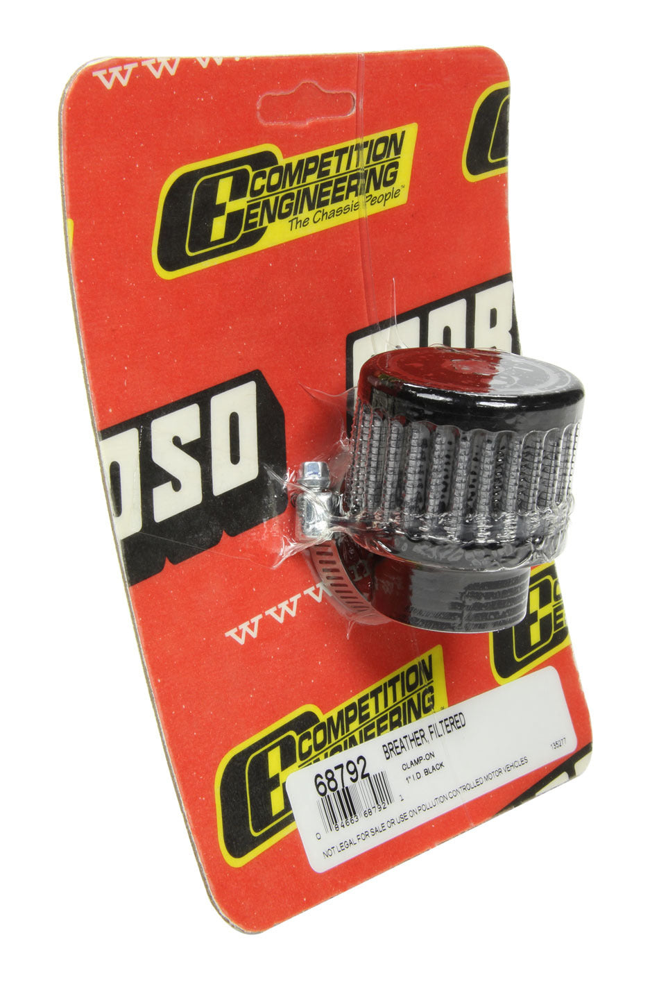 MOROSO  Clamp On Breather - Fits 1in ID Tubes  MOR68792