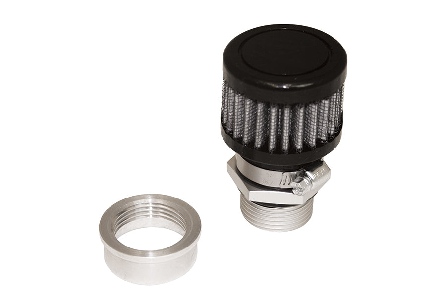 Moroso Valve Cover Breather Kit U-Weld - Aluminum MPN MOR68853