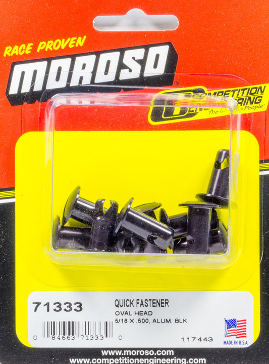 Moroso Oval Head Quick Fastener 5/16 x .500 MPN MOR71333