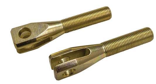 Moroso 1/2in Clevis End- 1/4in Slot- 5/16in Bolt (2) MPN MOR90770