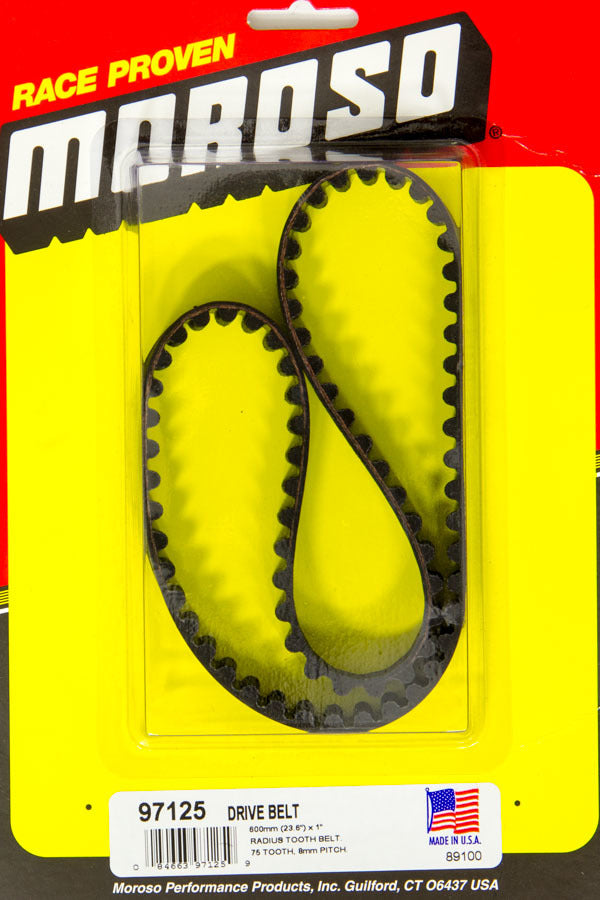 Moroso Radius Drive Belt - 23.6 x 1 MPN MOR97125
