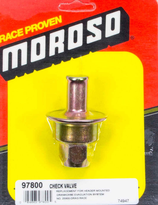 Moroso Check Valve Hdr Collecto MPN MOR97800