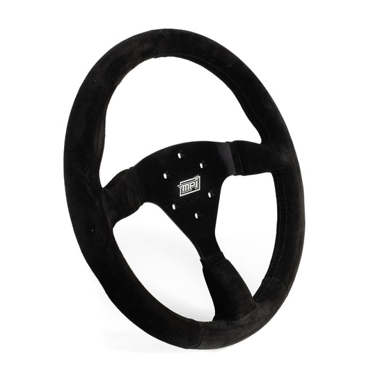MPI USA  Track Day Steering Wheel 14in Full Black Flat  MPIMPI-F2-14-B