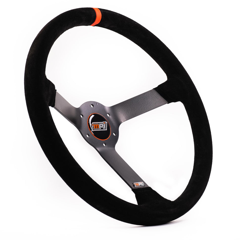 MPI USA  15in Wheel Black Suede 6-Bolt 3in Dished  MPIMPI-LM-15-6BLT