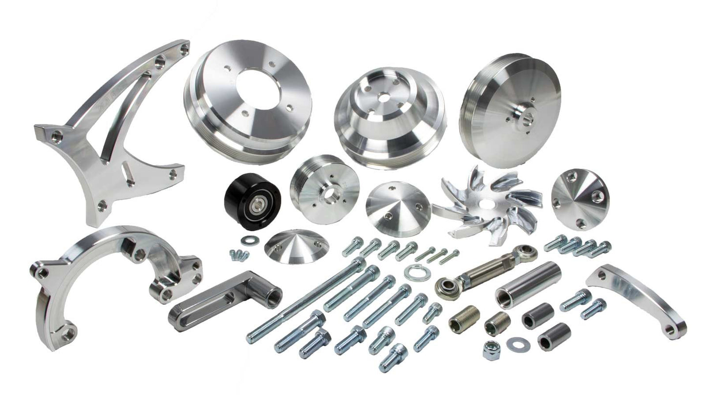 March Performance Pontiac V8 Serpentine Conv Kit MPN MPP13105 For Pontiac